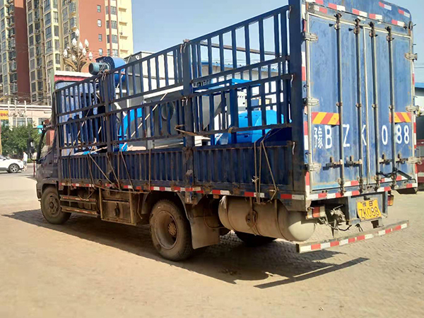 濮陽客戶機(jī)器已裝車完畢，老板坐等收貨